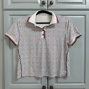 Vineyard Vines Performance Golf Polo | White | Women’s Large